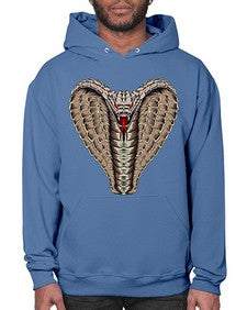Snake 217# - cartoon animals- Hoodie