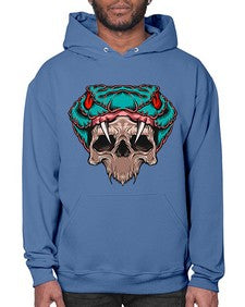 Snake 218# - cartoon animals- Hoodie