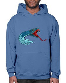 Snake 219# - cartoon animals- Hoodie