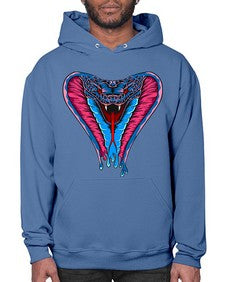 Snake 224# - cartoon animals- Hoodie