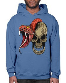 Snake 226# - cartoon animals- Hoodie