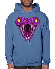 Snake 228# - cartoon animals- Hoodie