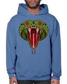 Snake 229# - cartoon animals- Hoodie