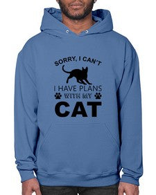 Sorry I Cant Style 116# - cats- Hoodie