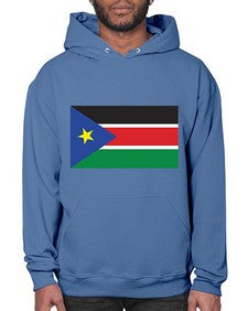 South Sudan 1873# - world flags- Hoodie