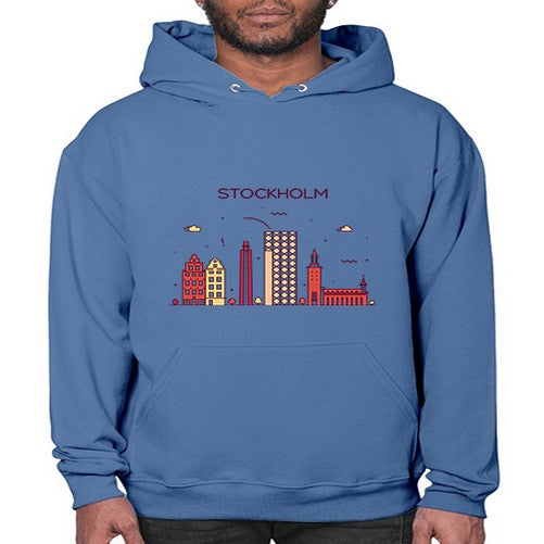 Stockholm 1894# - cities- Hoodie