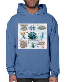 Straight Aquarius 468# - aquarius- Hoodie