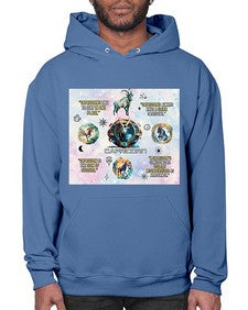 Straight Capricorn 471# - capricorn- Hoodie