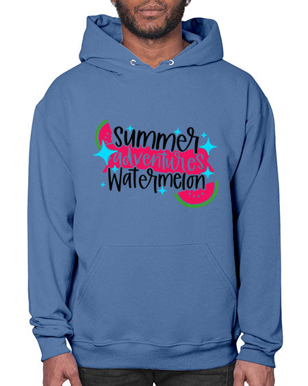 Summer Adventures Watermelon Style 23# - summer- Hoodie
