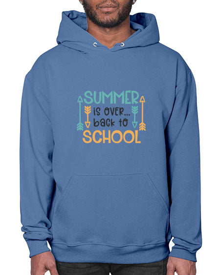 Summer is over back to school 12# - summer- Hoodie