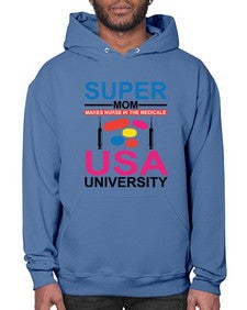 Super Mom Makes Nurse in the Style 1431# - nurse- Hoodie