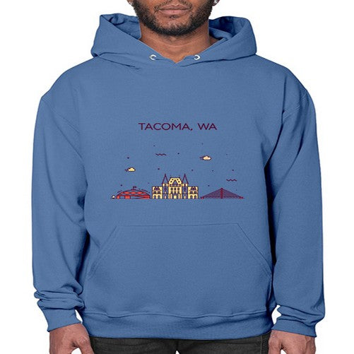 TacomaWA 1930# - cities- Hoodie