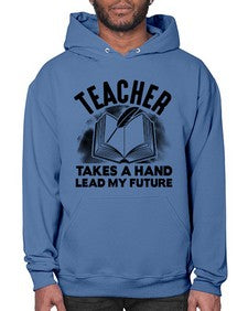 Teacher take a hand Style 383# - teacher- Hoodie