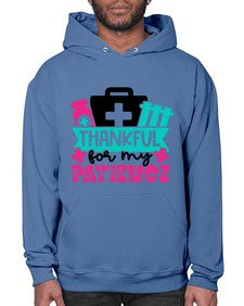 Thankful For My Patience Style Style 1492# - nurse- Hoodie