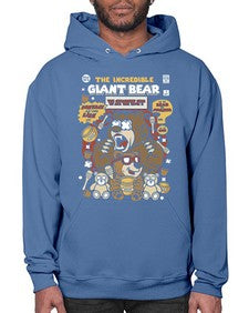 The incredible bear 251# - cartoon animals- Hoodie