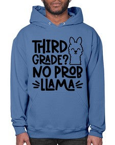 Third Grade No Prob 971# - third grade- Hoodie