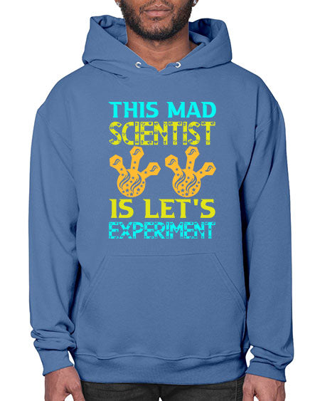 ThisMadScientistIsLetsScience tshirt design Sciencetshirtdesign 15# - general science- Hoodie