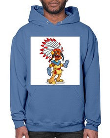 Thnksgvngindian 254# - cartoon general- Hoodie