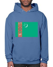 Turkmenistan 2019# - world flags- Hoodie