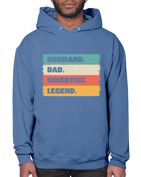 VintageHusbandDadScientistLegendScientistSkinite Scientist Skinite 14# - general science- Hoodie