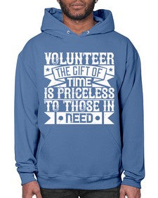 Volunteer the gift of time is priceless to those in need Style 18# - volunteer- Hoodie