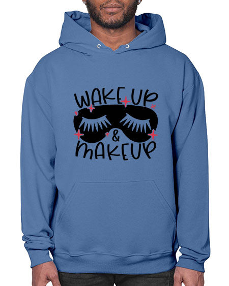 Wake Up Makeup Style 8# -makeup Hoodie