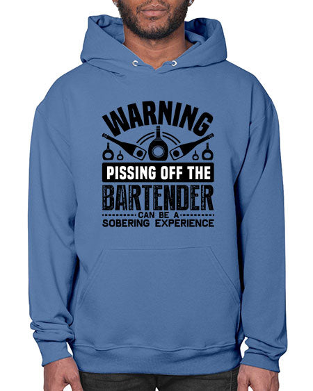 Warning Style 462# - bartender- Hoodie