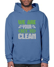 We are your key to clean Style 464# - cleaner- Hoodie