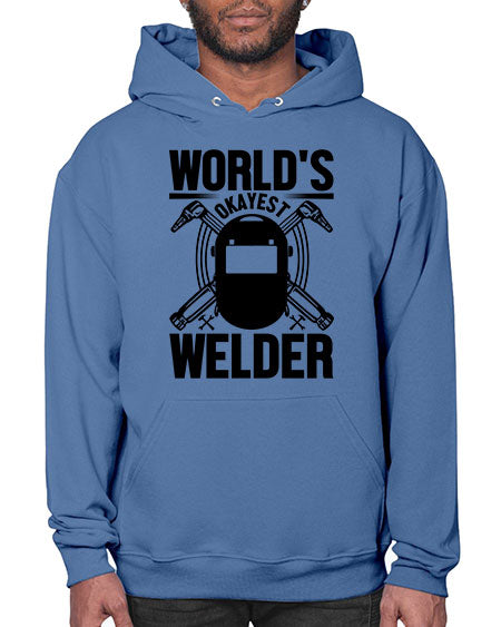Worlds okayest Style 1666# - welder- Hoodie