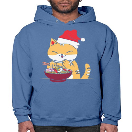 Xmas Kawaii Anime Shiba Inu Eating Ramen 289# - anime- Hoodie