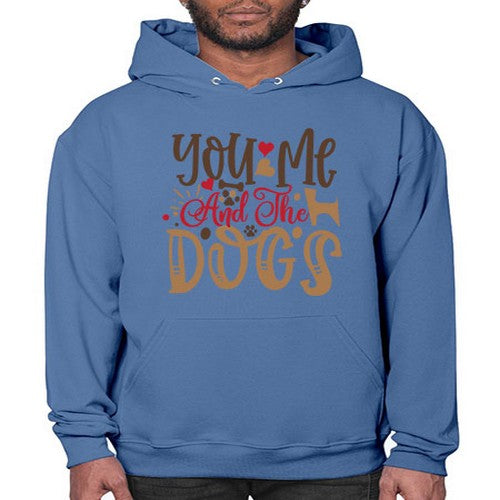 You Me And The Dogs Style 52# - dogs- Hoodie