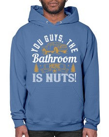 You guys the bathroom here is nuts 14# - hot rod- Hoodie