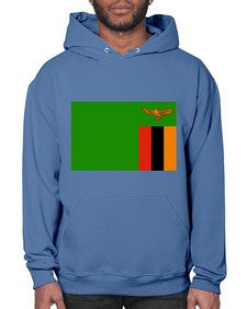 Zambia 2160# - world flags- Hoodie