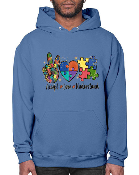 accept love understand 2# - autism- Hoodie