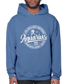 aquarius 77# - aquarius- Hoodie