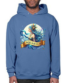 aquarius 84# - aquarius- Hoodie