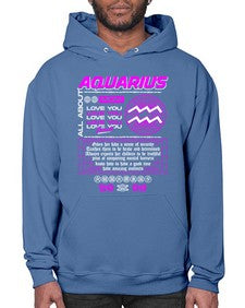 aquarius 86# - aquarius- Hoodie