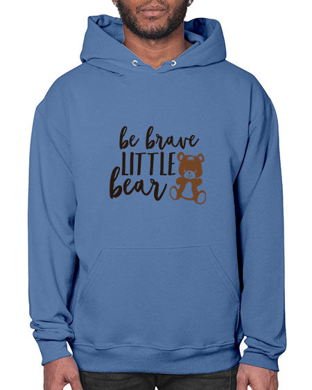 be brave little bear png 29# - bears - animals- Hoodie