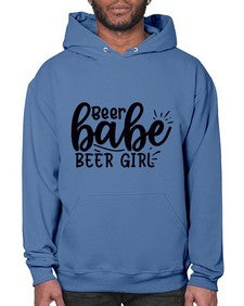 beer babe beer girl 45# - beer- Hoodie