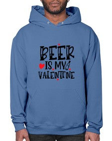 beer is my valentine 651# - beer- Hoodie