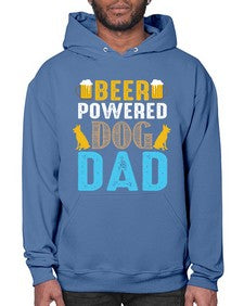 beer power dog dad 51# - beer- Hoodie