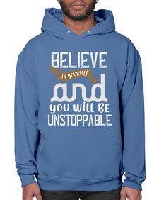 believe in yourself and you will be unstoppable 55# - cooking- Hoodie