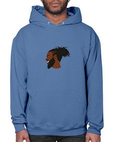 black man 41# - black boys or men- Hoodie
