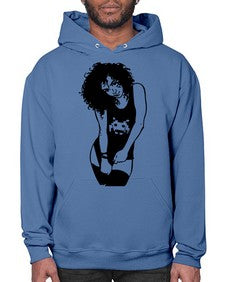 black women - queen 61# - black girls or women- Hoodie