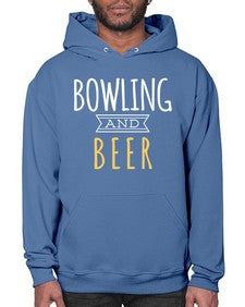 bowling and beer 681# - beer- Hoodie