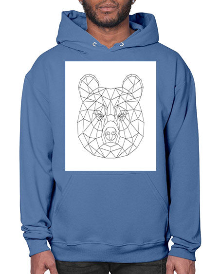 brown bear 79# - bears - animals- Hoodie