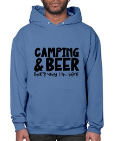 campingandbeerthatswhyiamhere 713# - beer- Hoodie