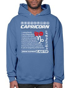 capricorn 207# - capricorn- Hoodie