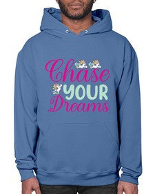 chase your dreams 79# - unicorn- Hoodie