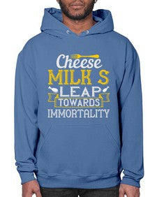 cheesemilks leap towards immortality 87# - cooking- Hoodie